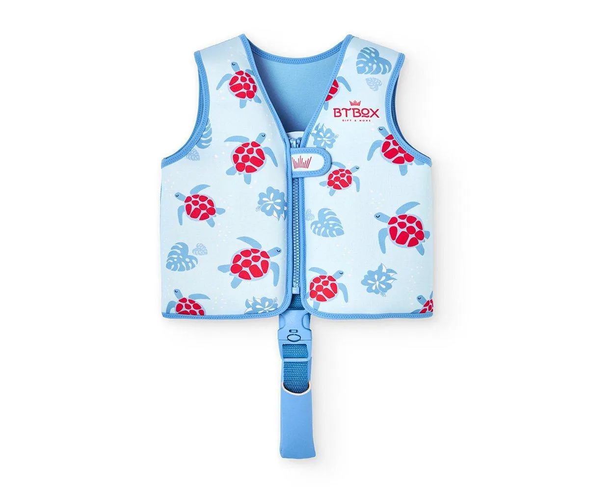 Chaleco Flotador Tortugas Azul Btbox
