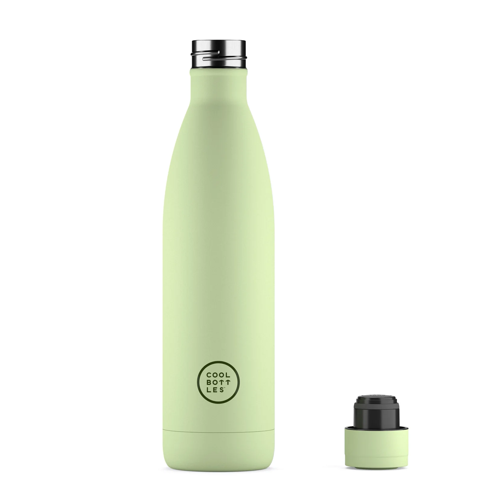 Botella Termica Cool Bottles Pastel Green 700 ML